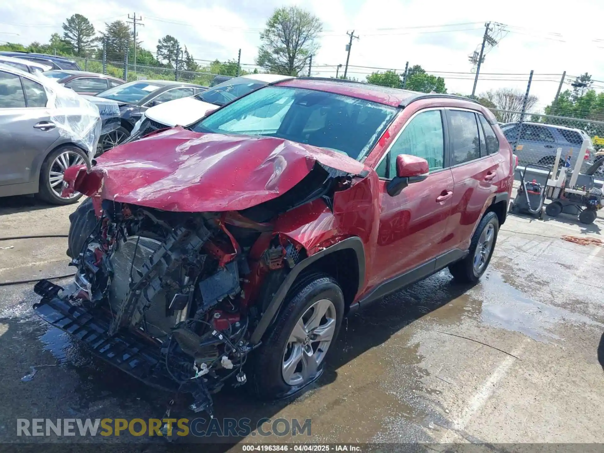 2 Photograph of a damaged car 2T3W1RFV8PW242121 TOYOTA RAV4 2023