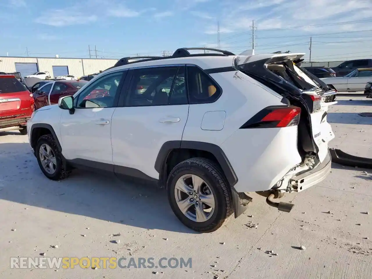 2 Photograph of a damaged car 2T3W1RFV8PW261364 TOYOTA RAV4 2023