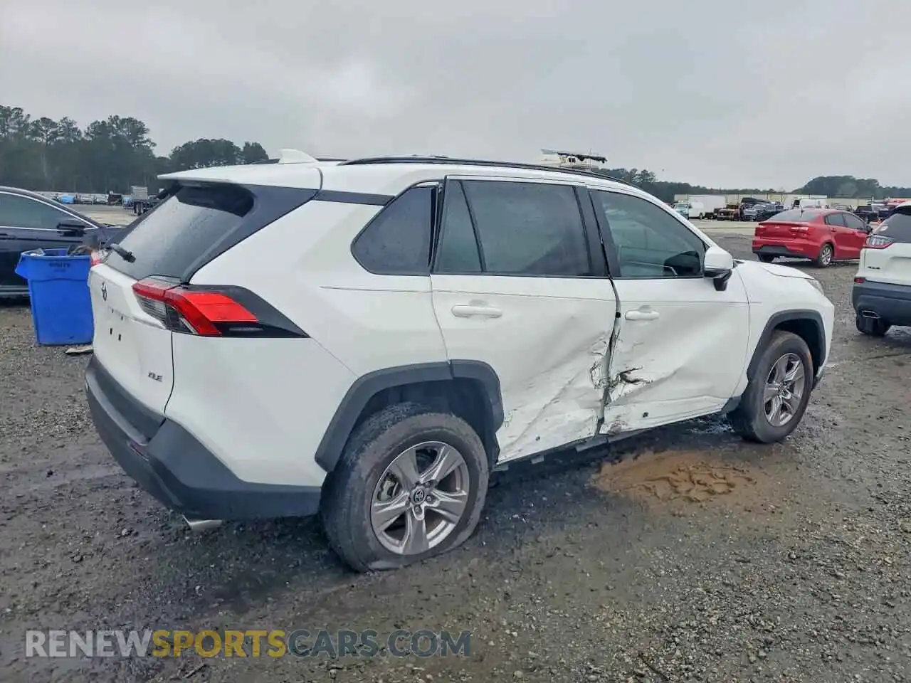 3 fotografías del automóvil dañado 2T3W1RFV8PW288077 TOYOTA RAV4 2023
