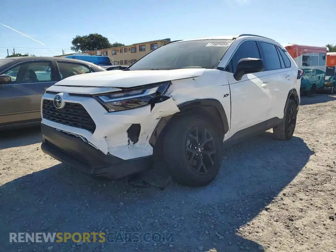 1 Photograph of a damaged car 2T3W1RFV9PC215205 TOYOTA RAV4 2023