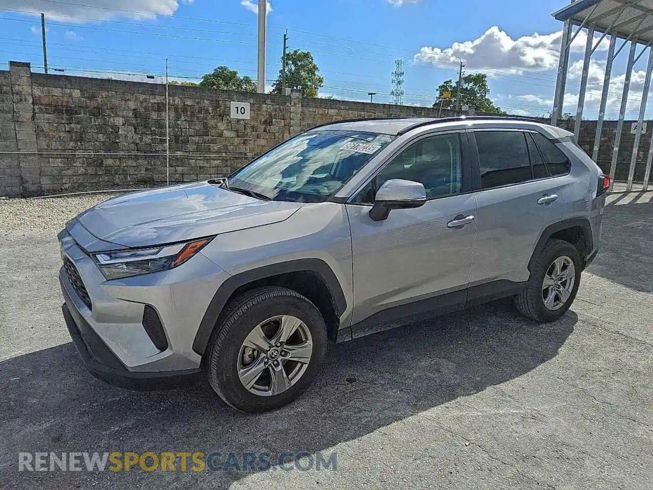 1 Photograph of a damaged car 2T3W1RFV9PC219027 TOYOTA RAV4 2023
