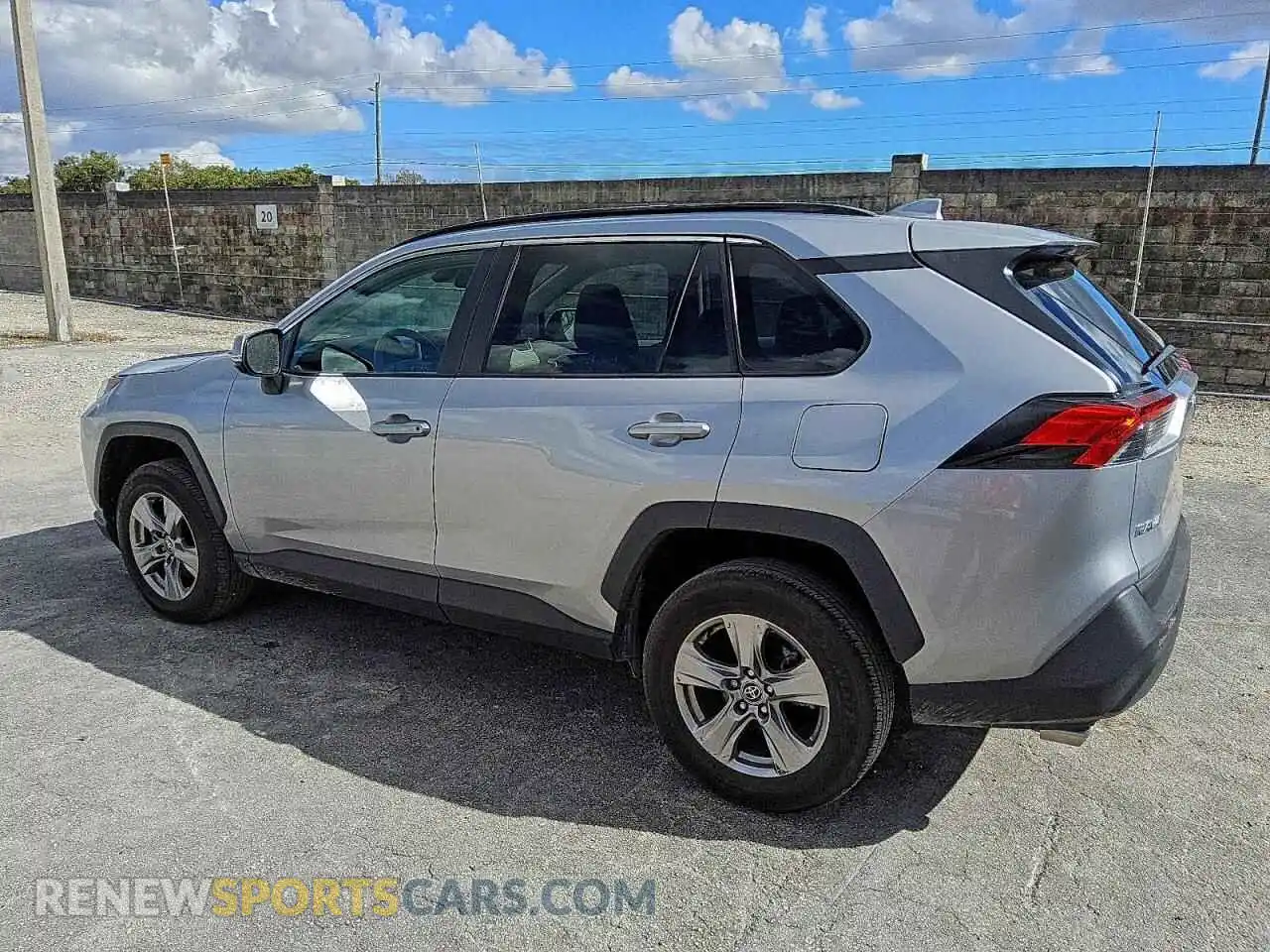 2 Photograph of a damaged car 2T3W1RFV9PC219027 TOYOTA RAV4 2023