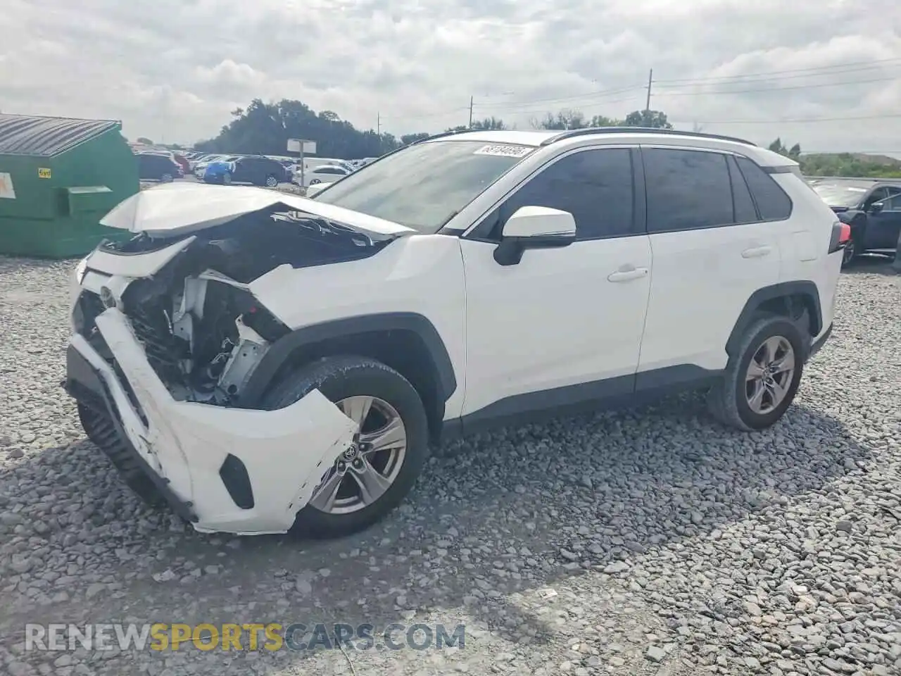 1 Photograph of a damaged car 2T3W1RFV9PC227922 TOYOTA RAV4 2023
