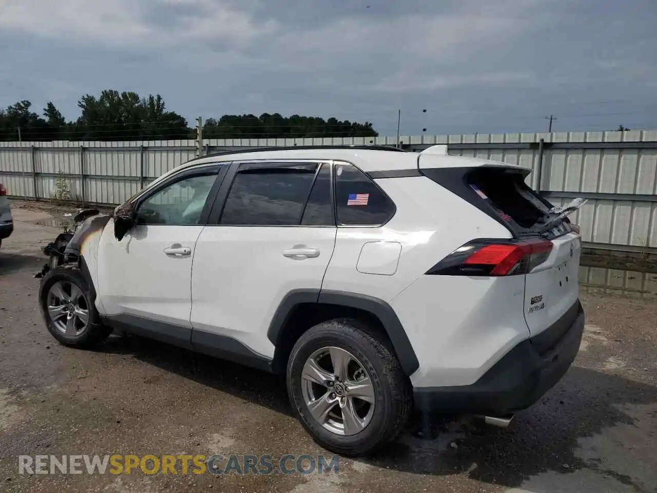 2 Photograph of a damaged car 2T3W1RFV9PW264676 TOYOTA RAV4 2023