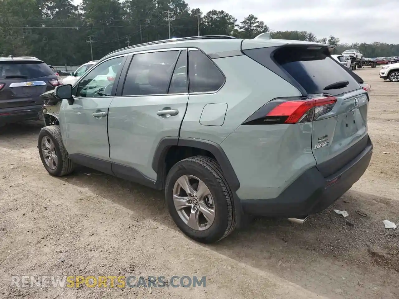 2 Photograph of a damaged car 2T3W1RFV9PW288458 TOYOTA RAV4 2023