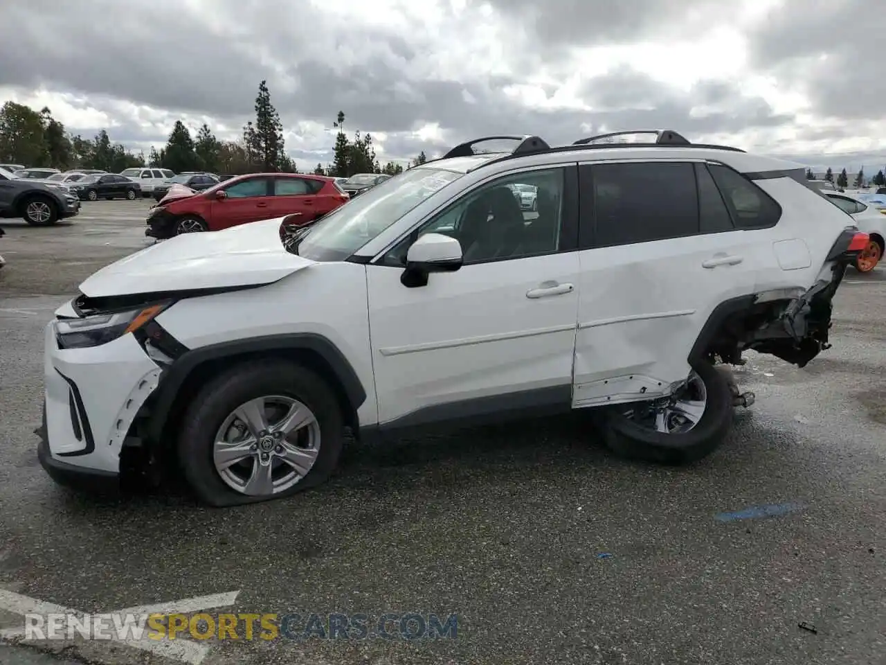 1 Photograph of a damaged car 2T3W1RFVXPC220879 TOYOTA RAV4 2023