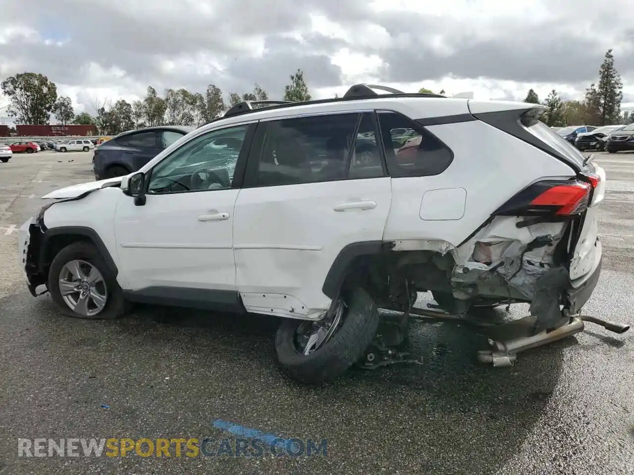 2 Photograph of a damaged car 2T3W1RFVXPC220879 TOYOTA RAV4 2023