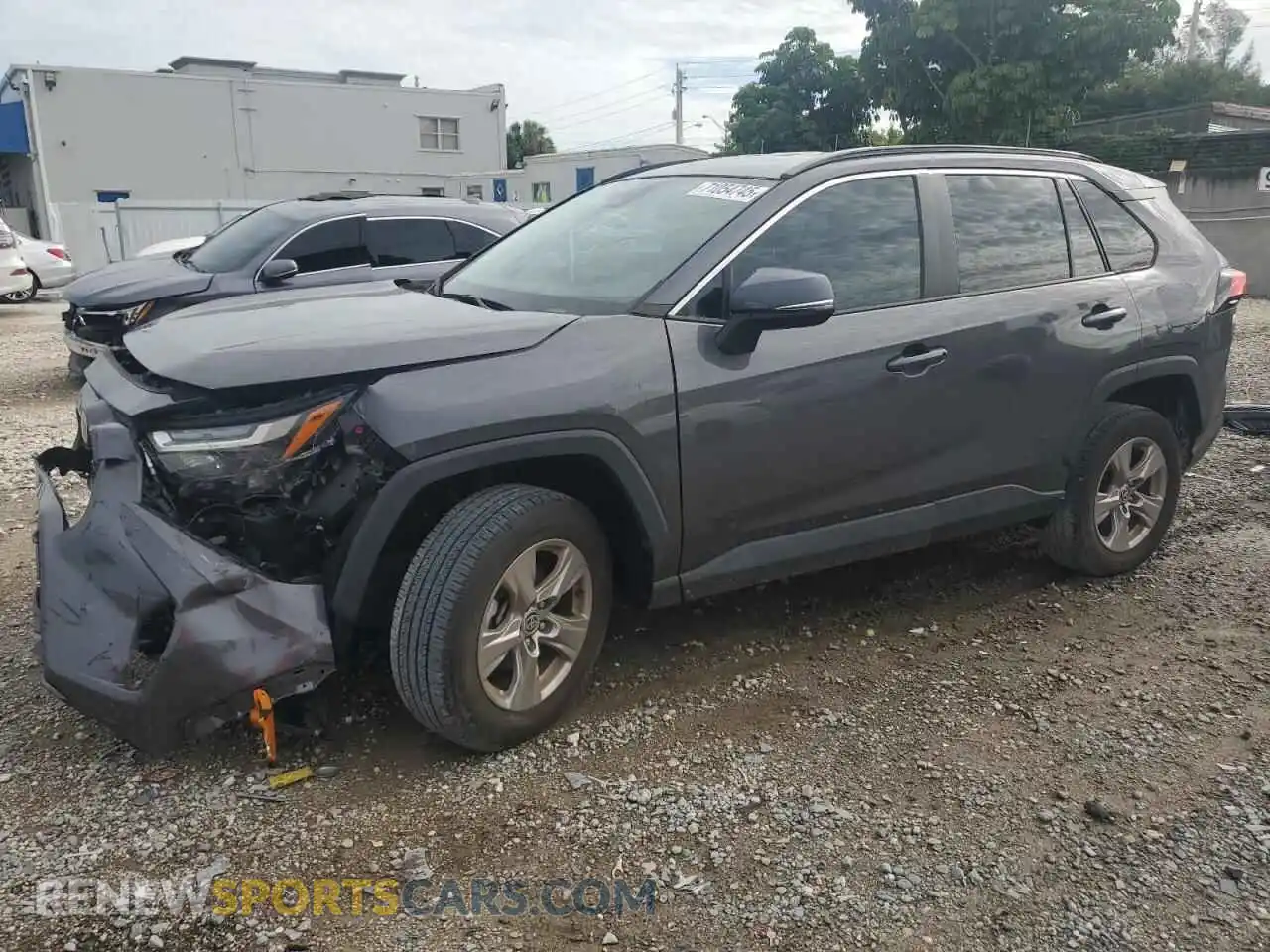 1 Photograph of a damaged car 2T3W1RFVXPC224091 TOYOTA RAV4 2023