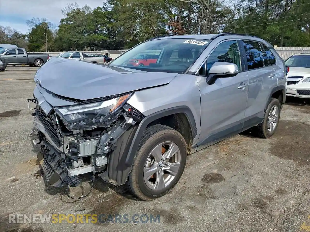 1 Photograph of a damaged car 2T3W1RFVXPC233633 TOYOTA RAV4 2023