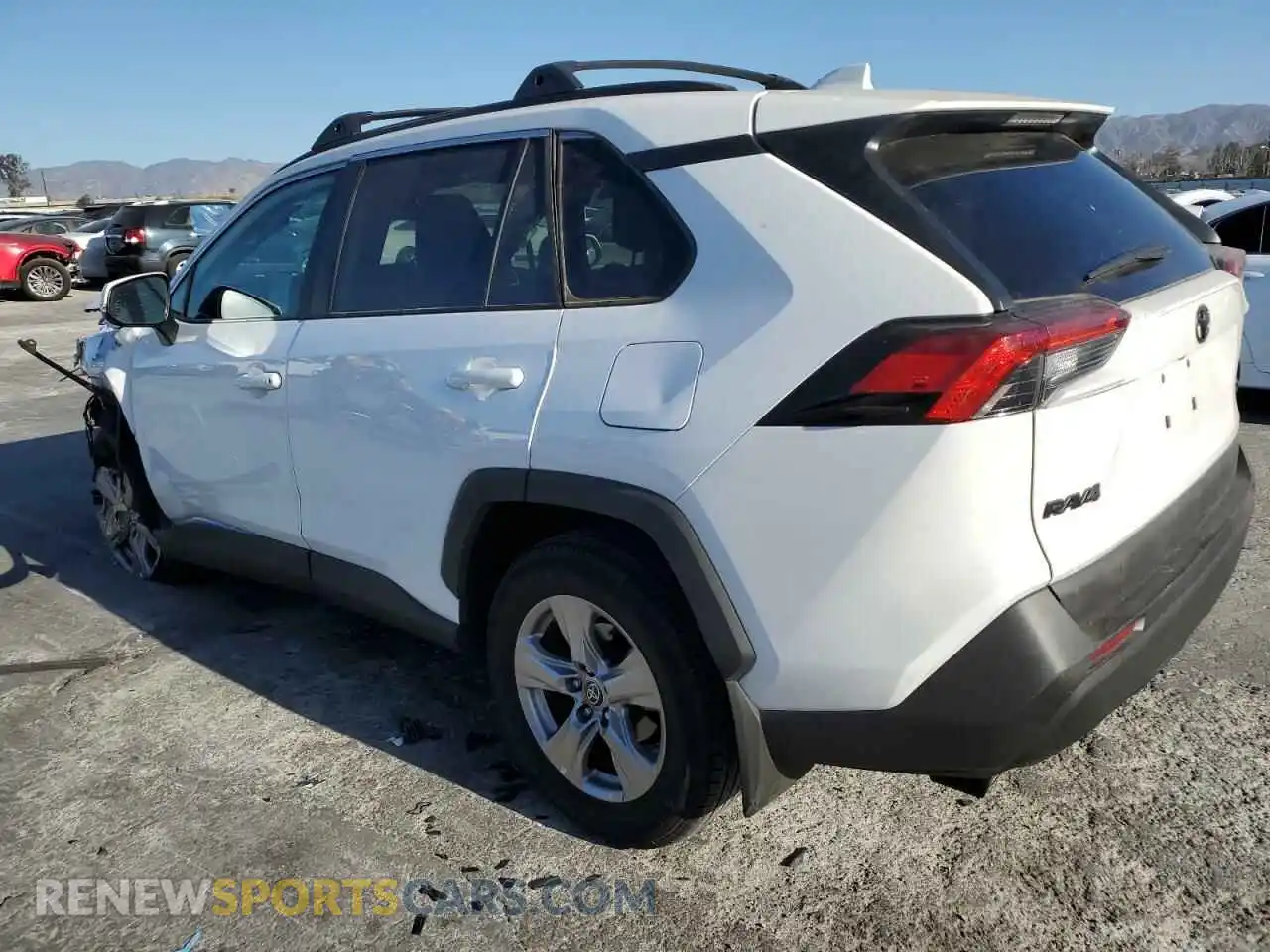 2 Photograph of a damaged car 2T3W1RFVXPC240355 TOYOTA RAV4 2023