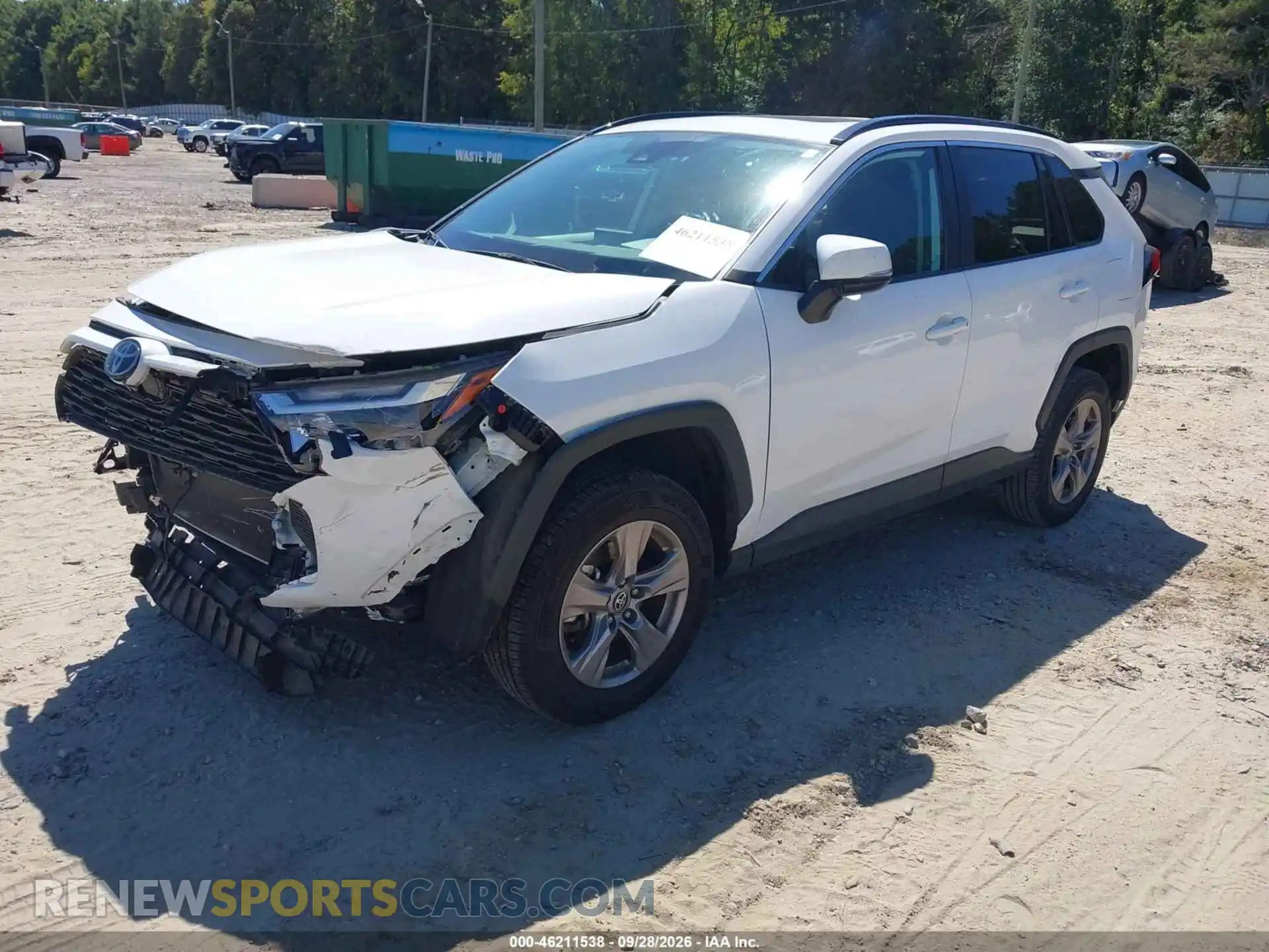 2 Photograph of a damaged car 2T3W1RFVXPC249556 TOYOTA RAV4 2023