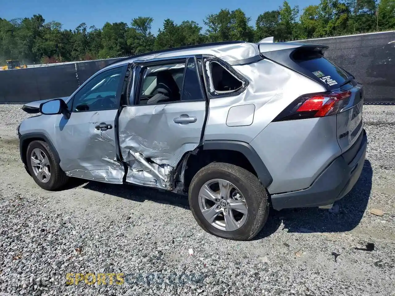 2 Photograph of a damaged car 2T3W1RFVXPW240953 TOYOTA RAV4 2023
