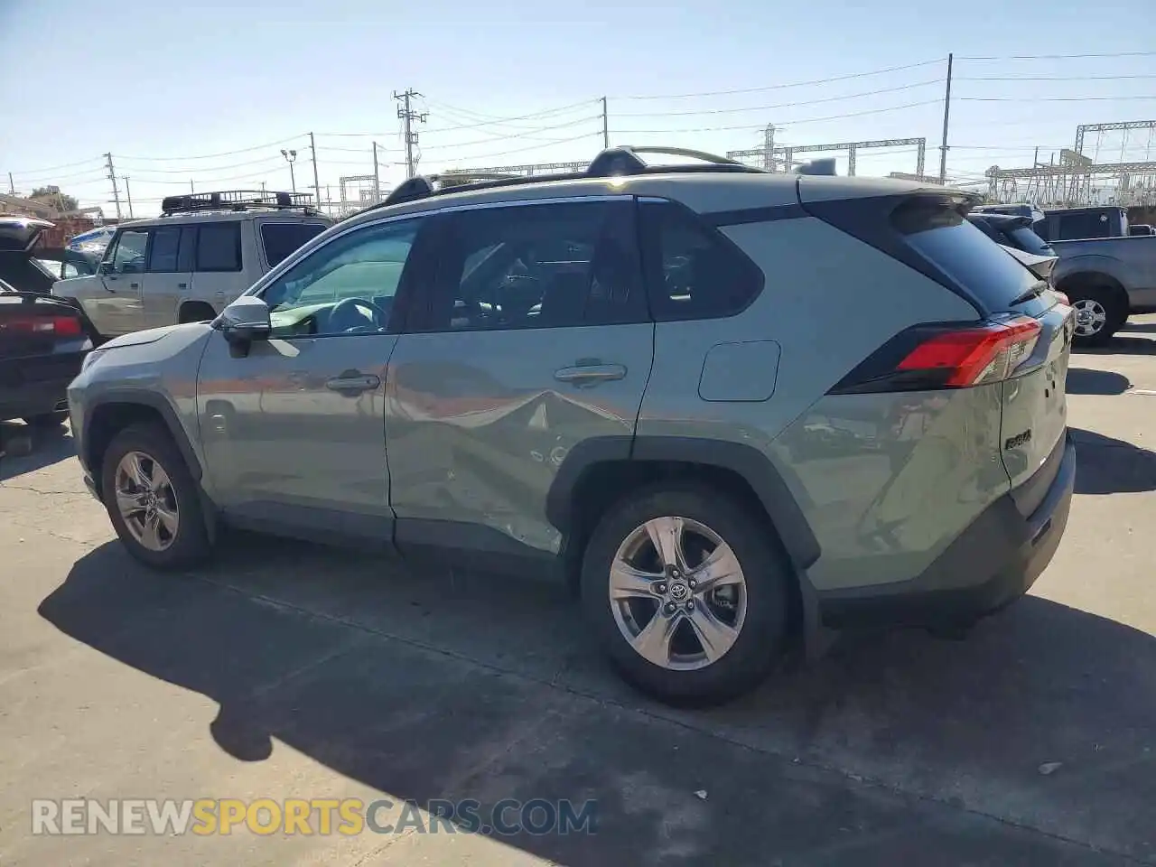 2 Photograph of a damaged car 2T3W1RFVXPW244193 TOYOTA RAV4 2023
