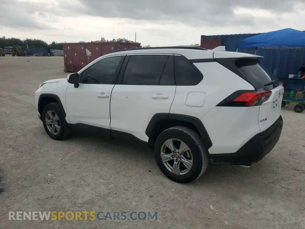 2 Photograph of a damaged car 2T3W1RFVXPW251077 TOYOTA RAV4 2023