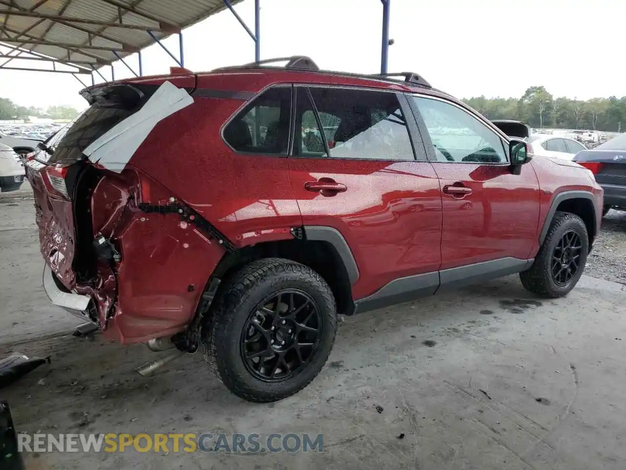 3 Photograph of a damaged car 2T3W1RFVXPW253198 TOYOTA RAV4 2023