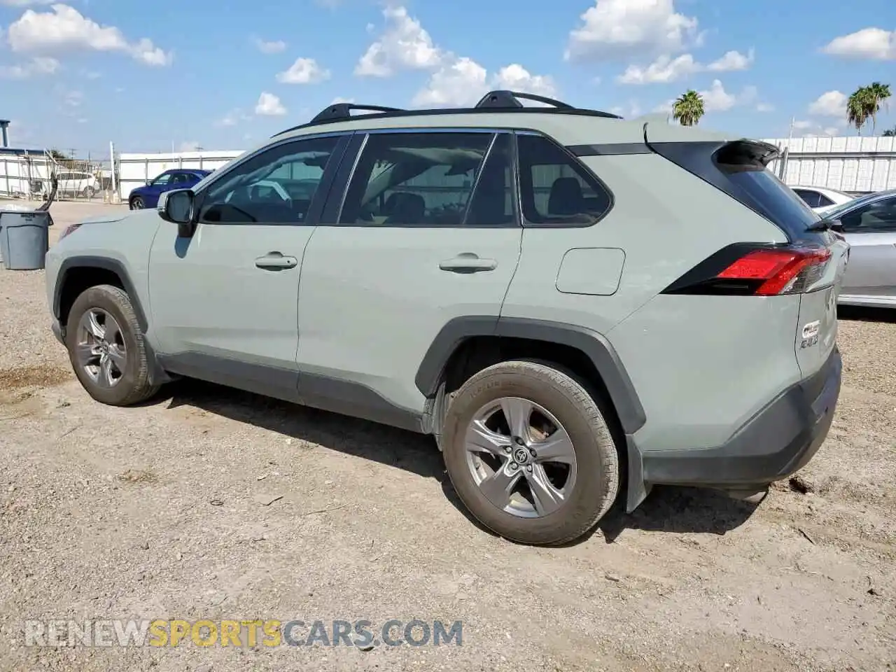 2 Photograph of a damaged car 2T3W1RFVXPW261740 TOYOTA RAV4 2023