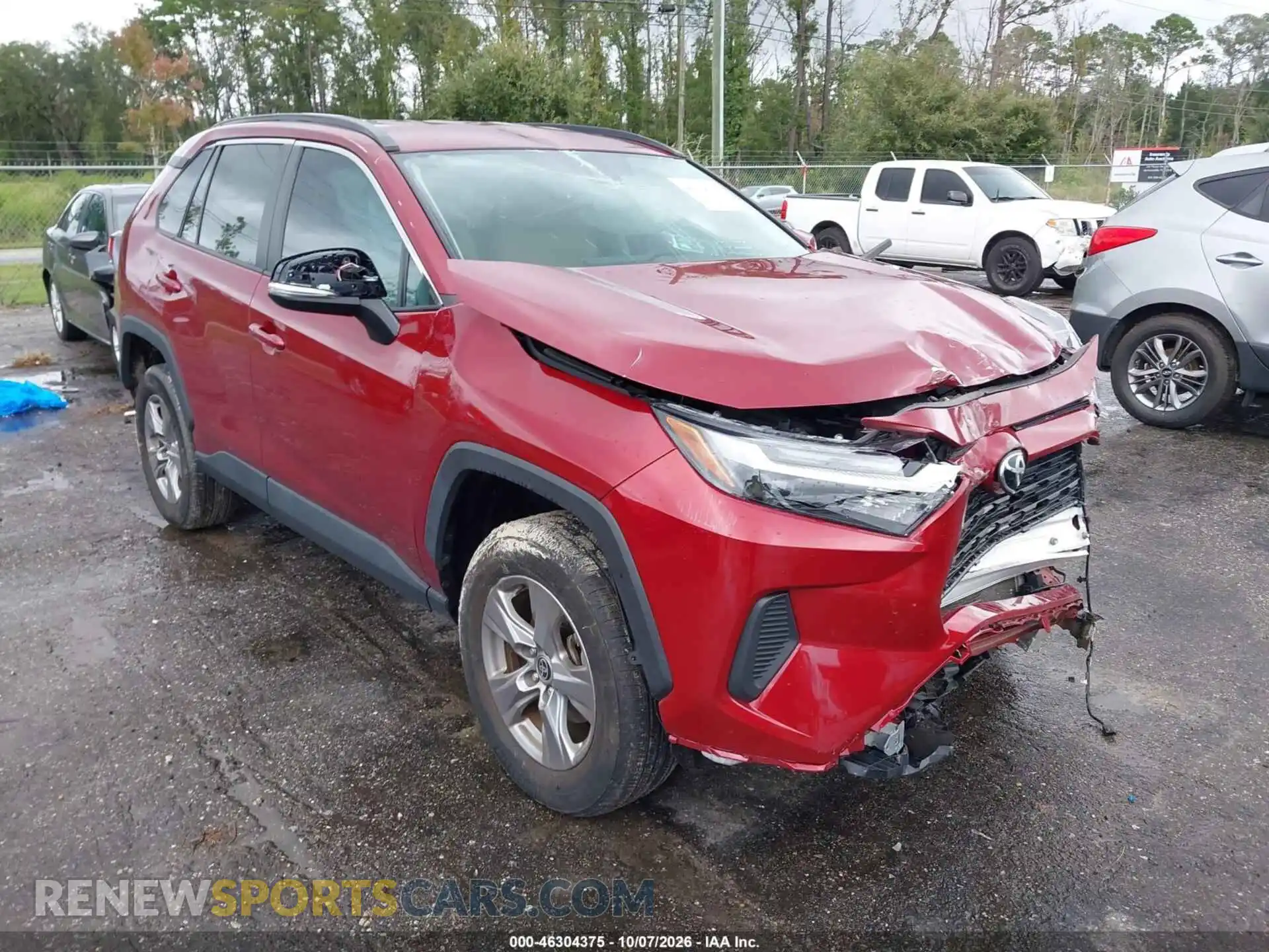 1 Photograph of a damaged car 2T3W1RFVXPW271460 TOYOTA RAV4 2023