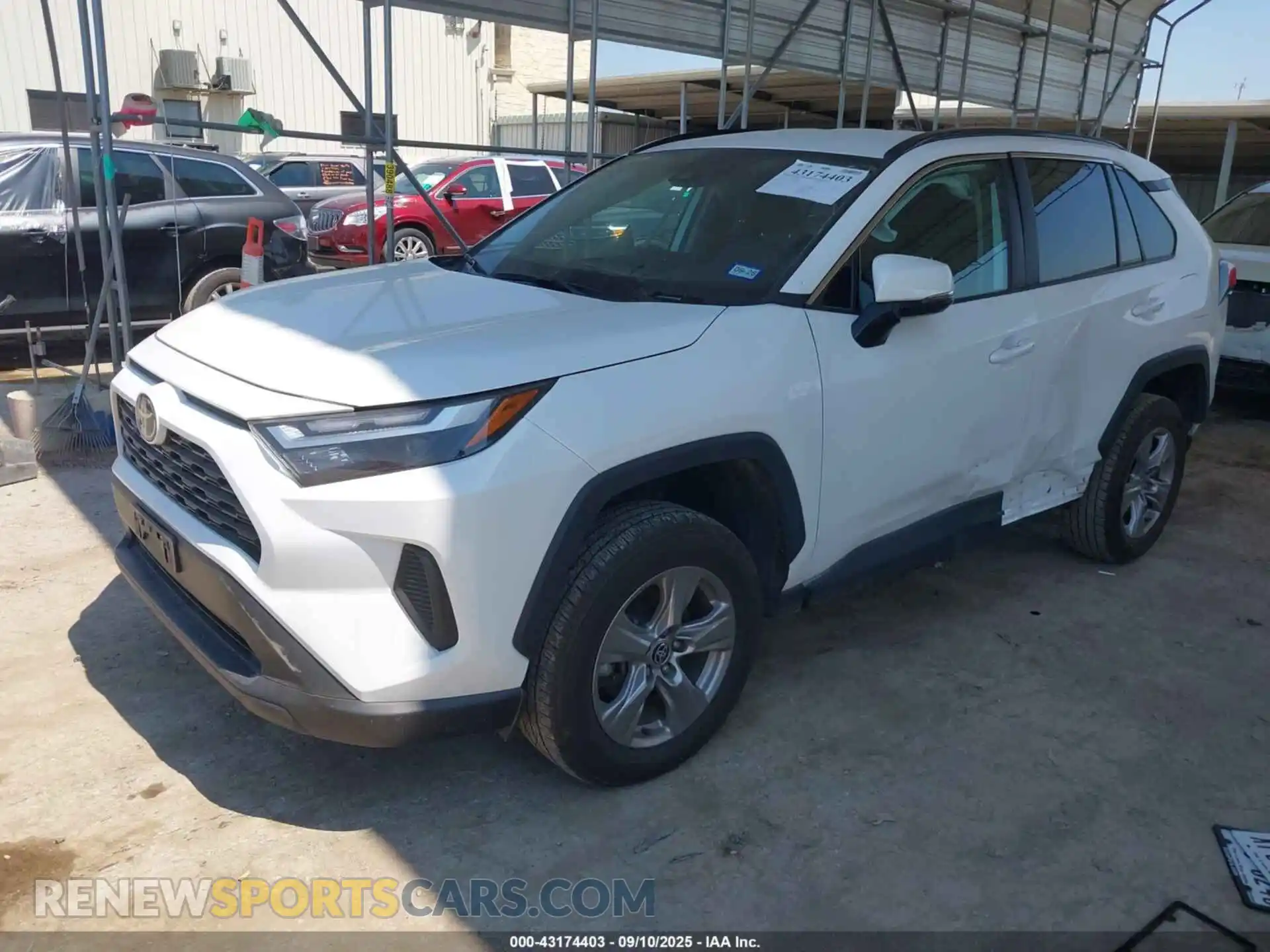 2 Photograph of a damaged car 2T3W1RFVXPW282054 TOYOTA RAV4 2023