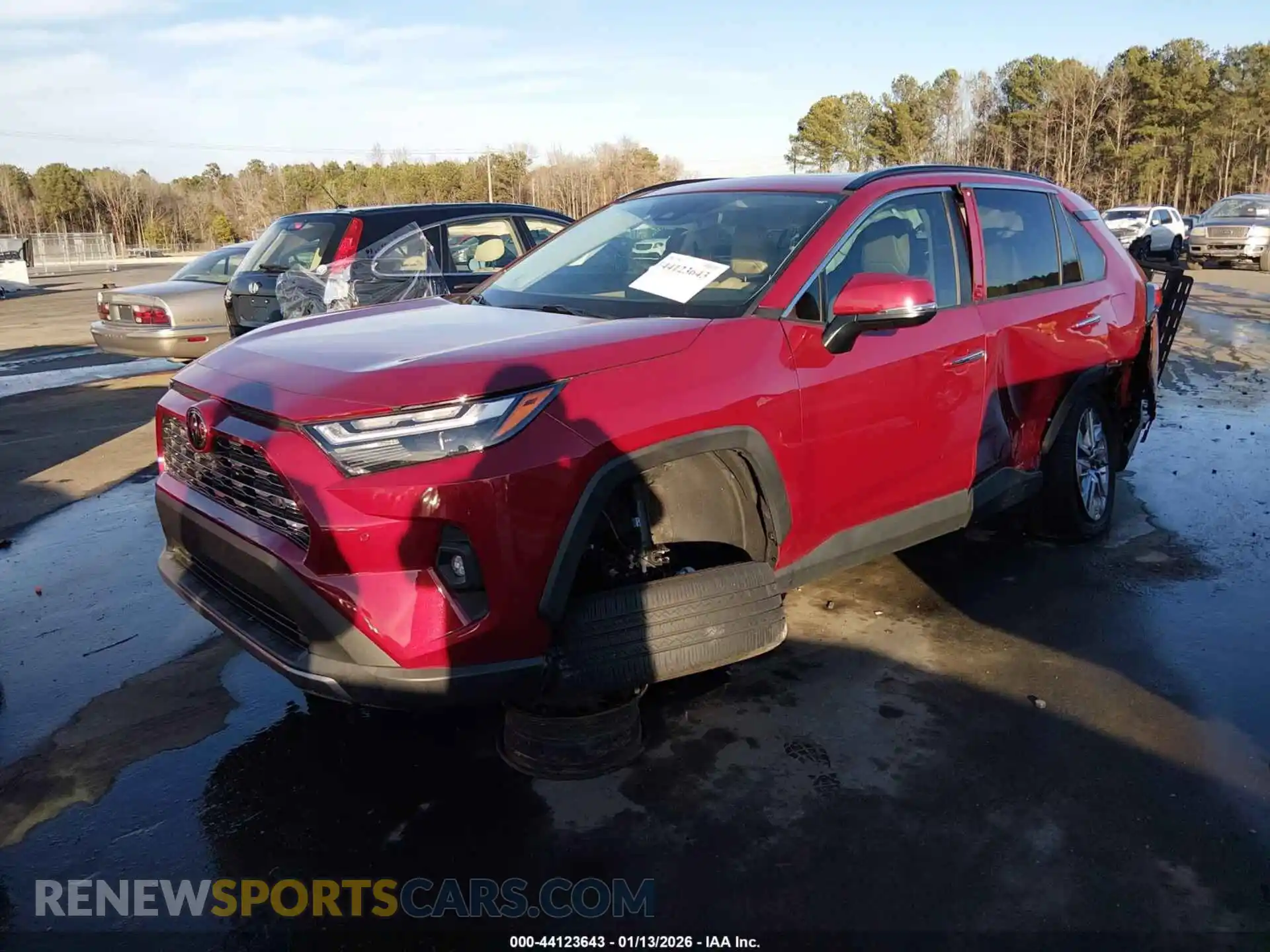 2 Photograph of a damaged car 2T3Y1RFV2PW298175 TOYOTA RAV4 2023
