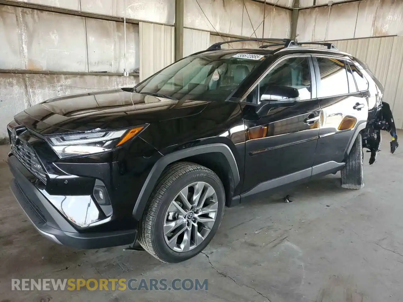1 Photograph of a damaged car 2T3Y1RFV4PC221065 TOYOTA RAV4 2023