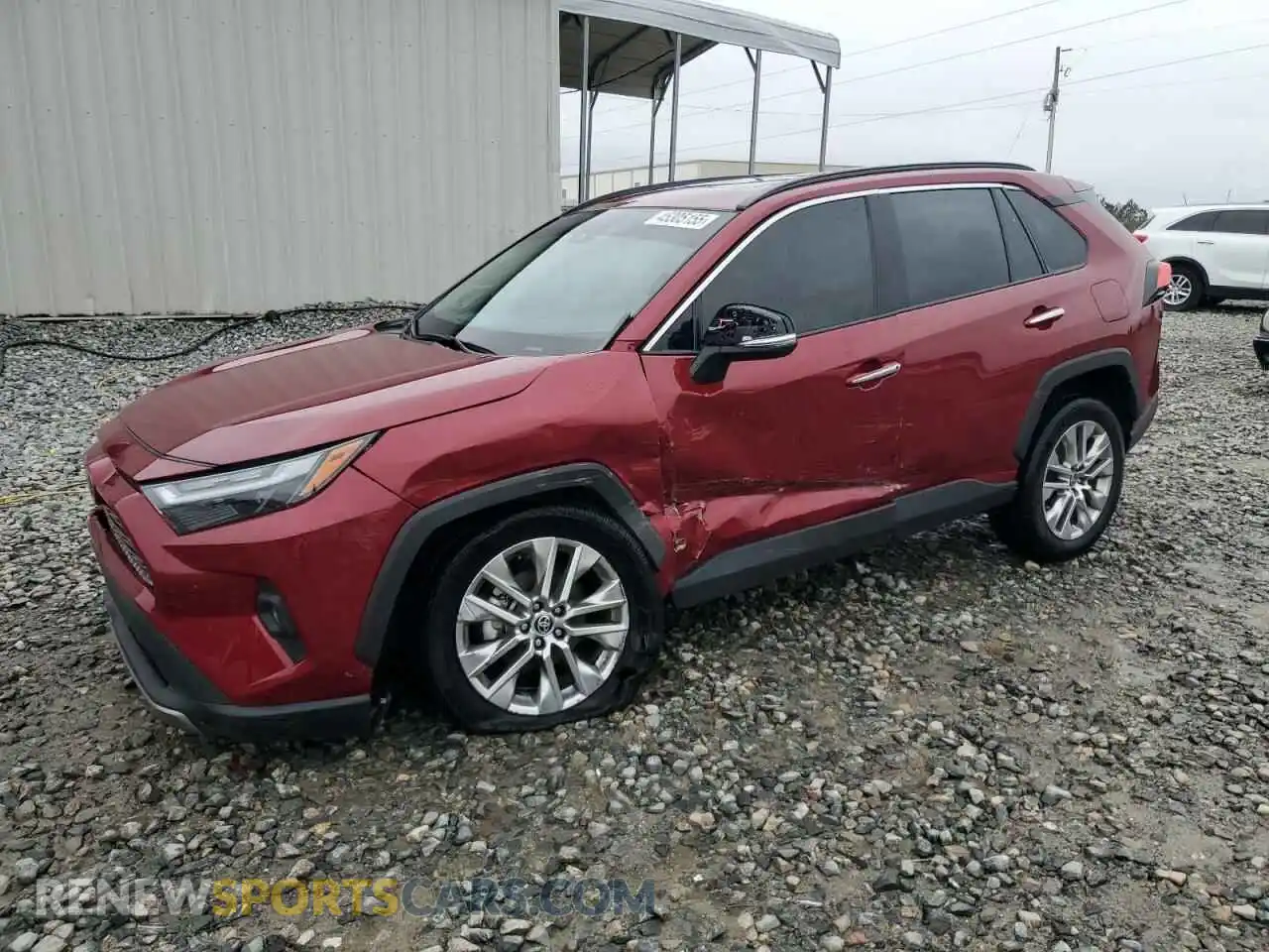 1 Photograph of a damaged car 2T3Y1RFVXPW293211 TOYOTA RAV4 2023