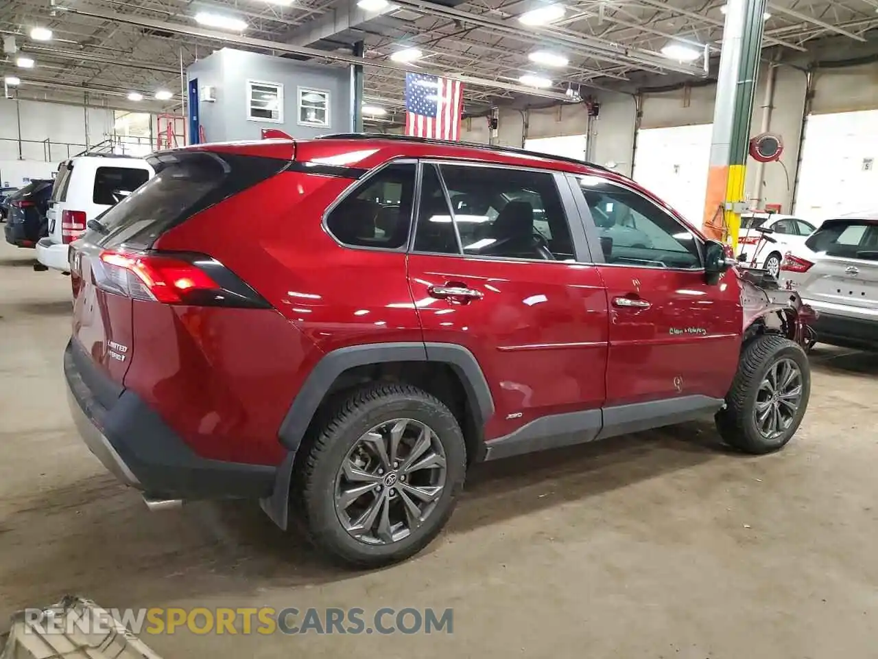 3 Photograph of a damaged car 4T3D6RFV6PU122858 TOYOTA RAV4 2023
