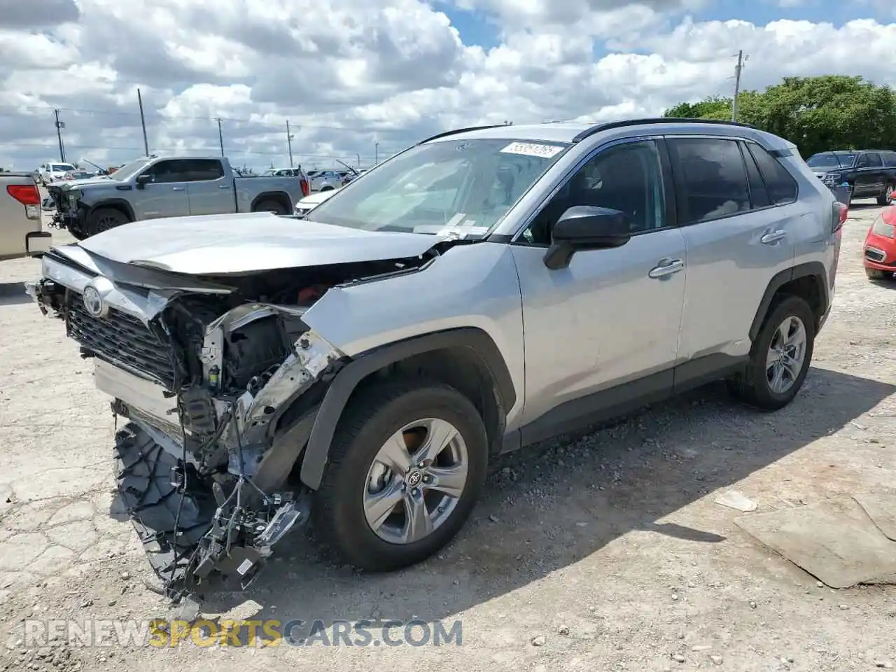 1 Photograph of a damaged car 4T3LWRFV1PU108538 TOYOTA RAV4 2023