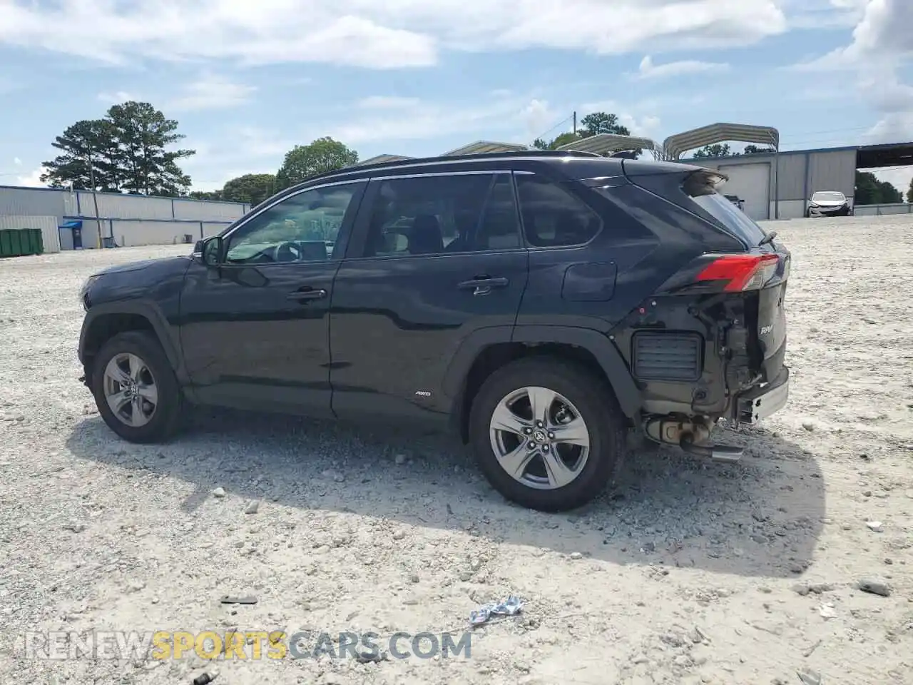 2 Photograph of a damaged car 4T3RWRFV6PU093769 TOYOTA RAV4 2023