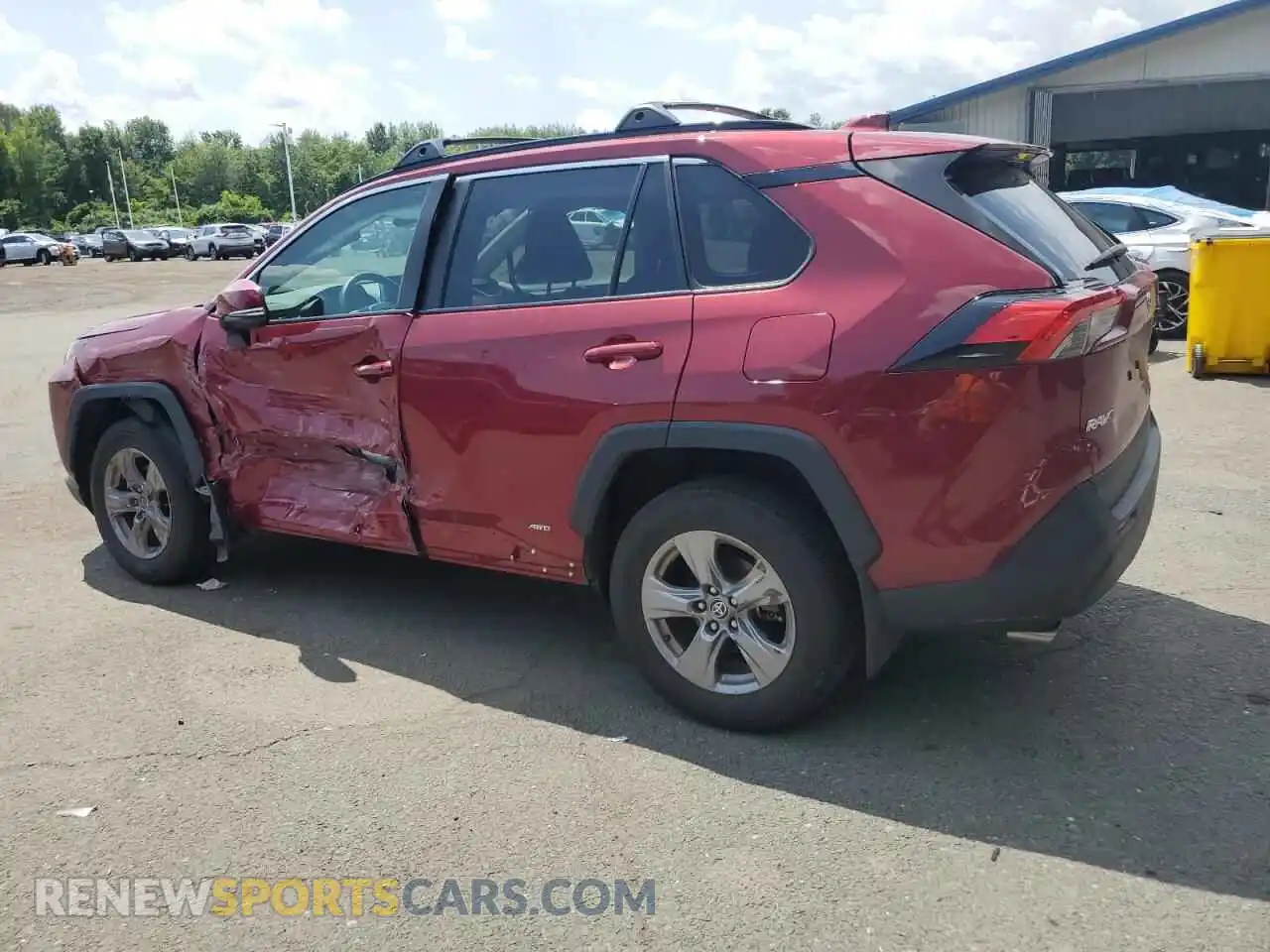 2 Photograph of a damaged car 4T3RWRFV7PU097152 TOYOTA RAV4 2023