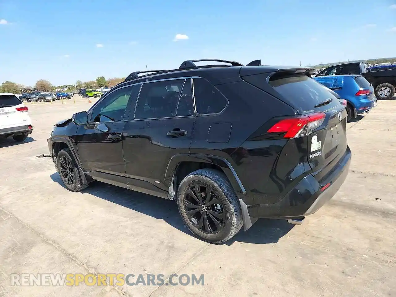 2 fotografías del automóvil dañado JTM16RFV3PJ036392 TOYOTA RAV4 2023