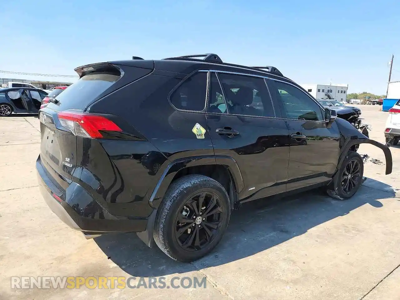 3 fotografías del automóvil dañado JTM16RFV3PJ036392 TOYOTA RAV4 2023