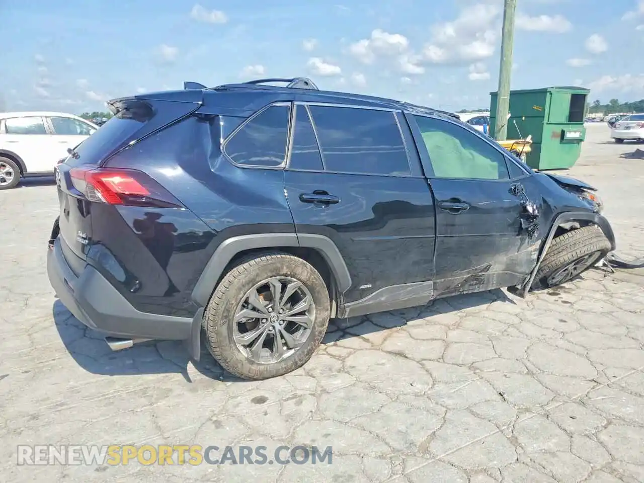 3 Photograph of a damaged car JTMB6RFV0PD081616 TOYOTA RAV4 2023