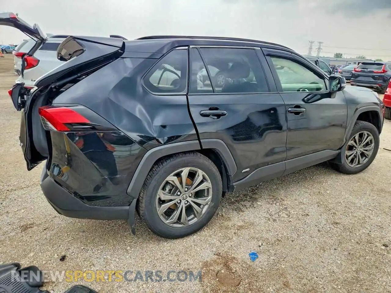 3 Photograph of a damaged car JTMB6RFV0PD110631 TOYOTA RAV4 2023