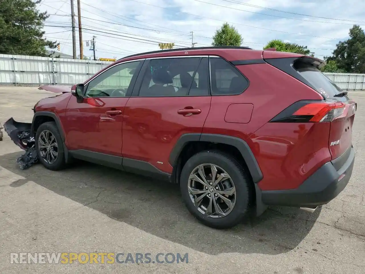 2 Photograph of a damaged car JTMB6RFV0PD114887 TOYOTA RAV4 2023