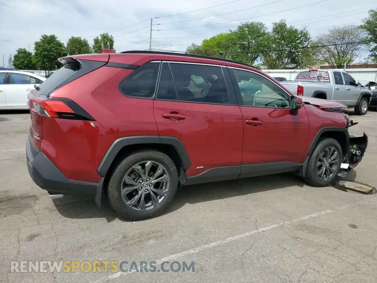 3 Photograph of a damaged car JTMB6RFV0PD114887 TOYOTA RAV4 2023