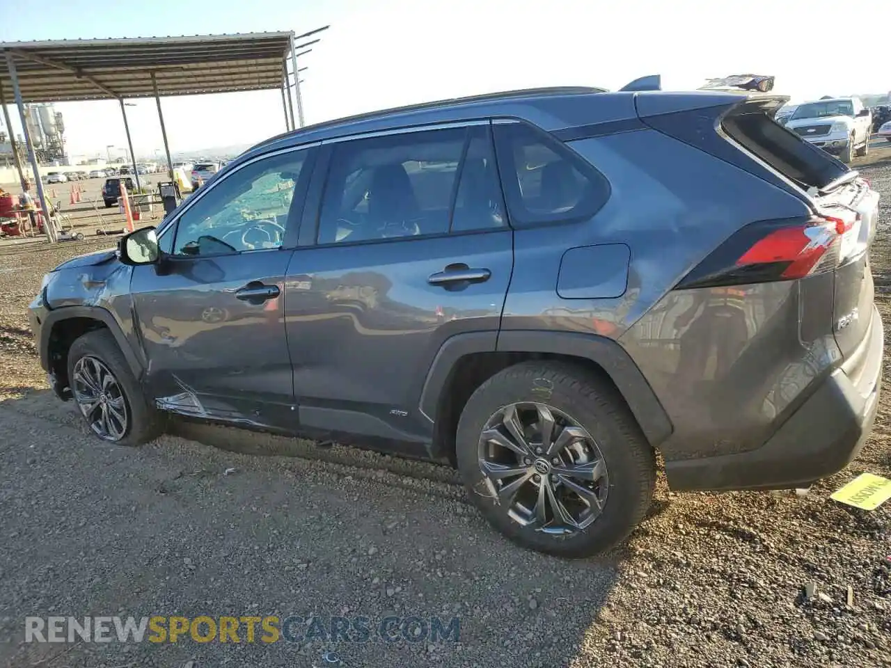 2 Photograph of a damaged car JTMB6RFV0PD544614 TOYOTA RAV4 2023