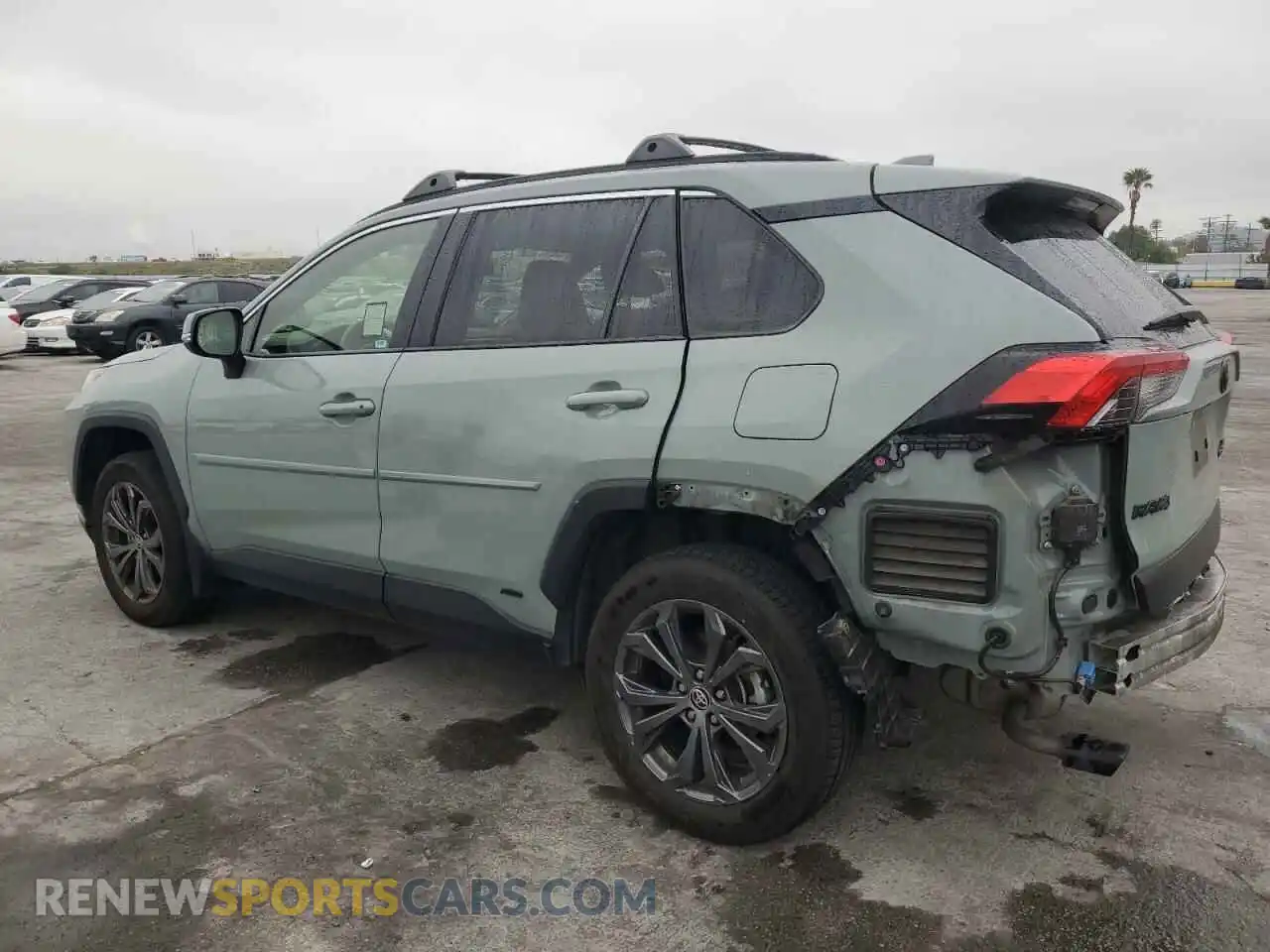 2 Photograph of a damaged car JTMB6RFV1PD100304 TOYOTA RAV4 2023