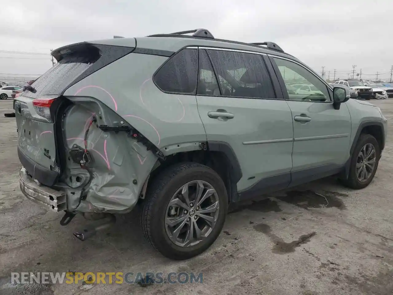 3 Photograph of a damaged car JTMB6RFV1PD100304 TOYOTA RAV4 2023