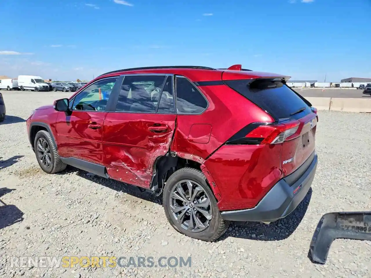 2 Photograph of a damaged car JTMB6RFV2PD079947 TOYOTA RAV4 2023