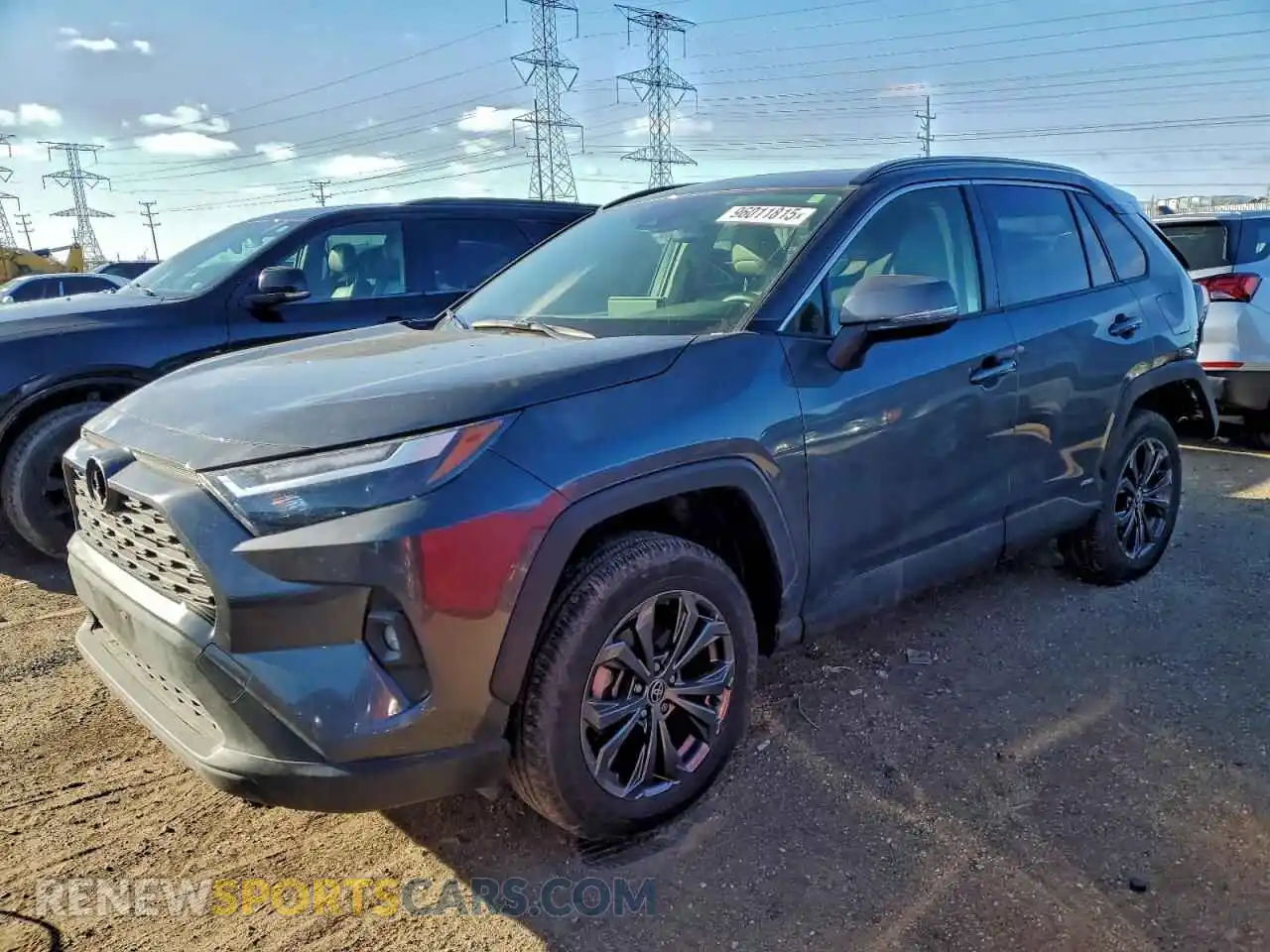 1 Photograph of a damaged car JTMB6RFV2PD109027 TOYOTA RAV4 2023