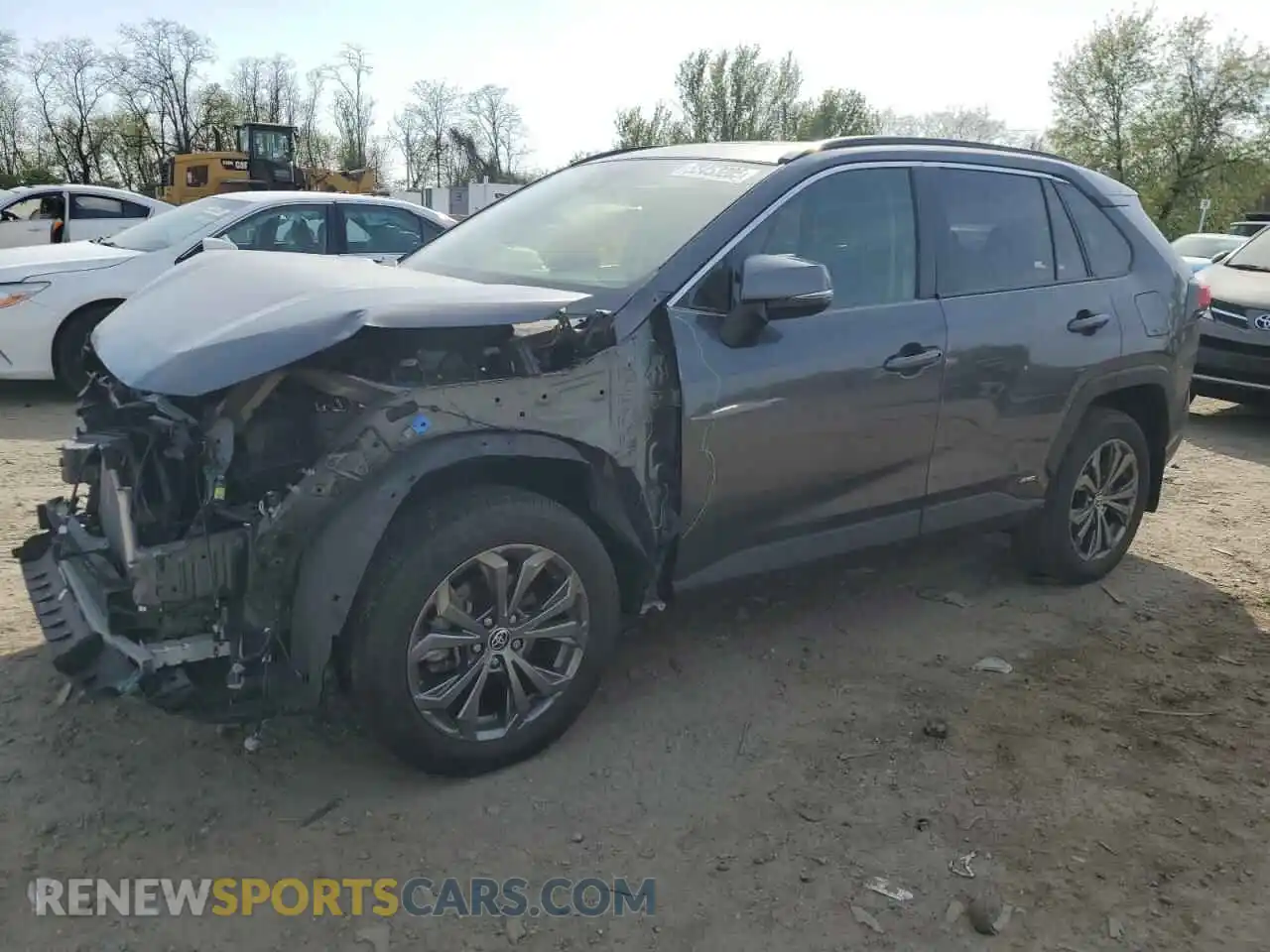 1 Photograph of a damaged car JTMB6RFV4PD089184 TOYOTA RAV4 2023