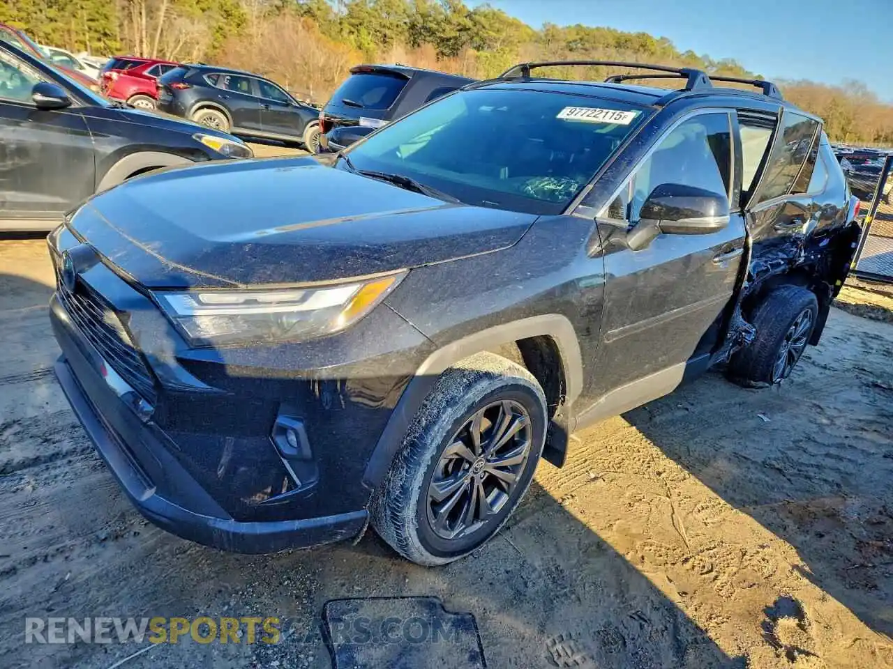 1 Photograph of a damaged car JTMB6RFV5PD084852 TOYOTA RAV4 2023