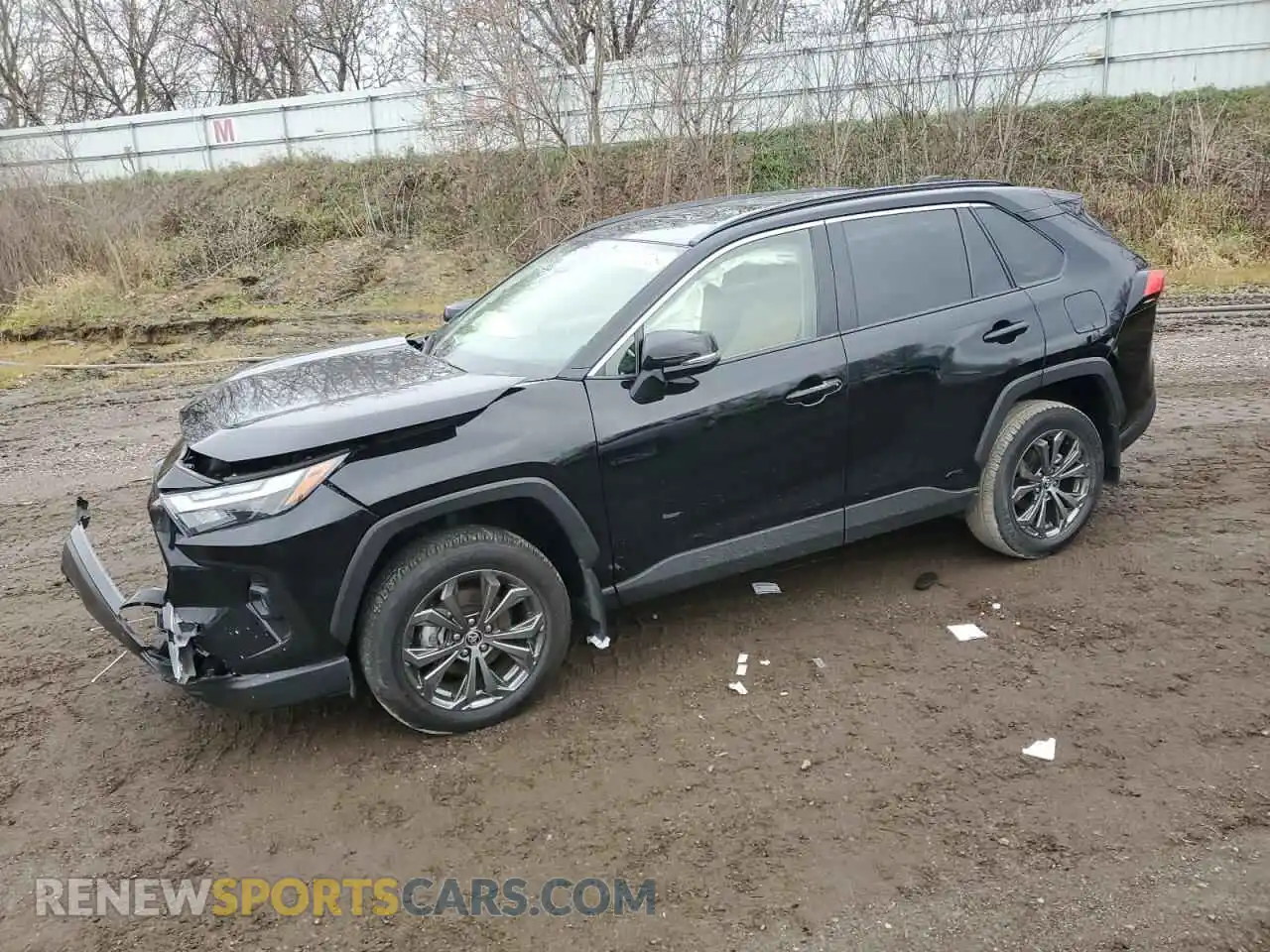 1 Photograph of a damaged car JTMB6RFV5PD097262 TOYOTA RAV4 2023