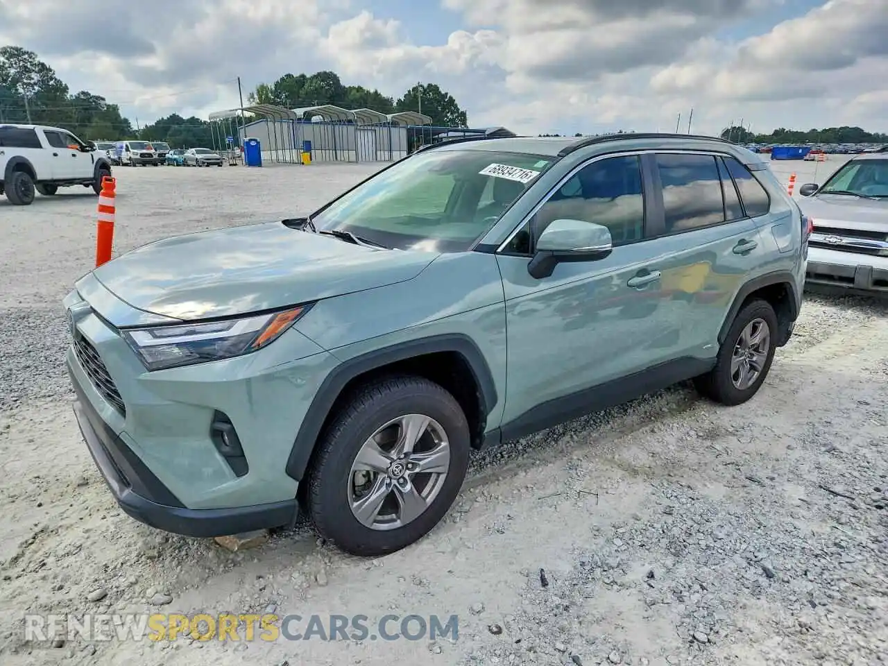 1 Photograph of a damaged car JTMB6RFV6PD549686 TOYOTA RAV4 2023