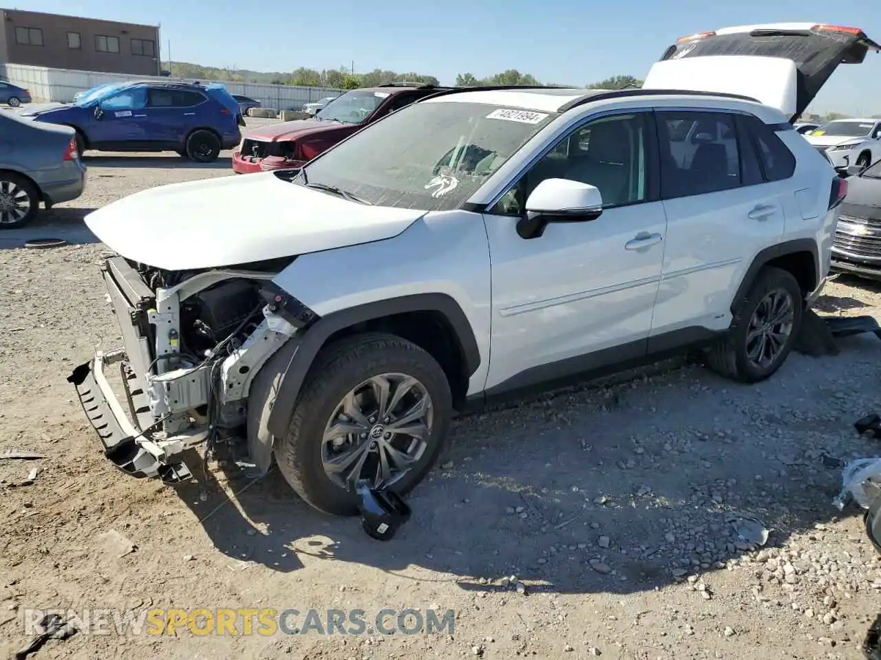 1 Photograph of a damaged car JTMB6RFV7PD088563 TOYOTA RAV4 2023