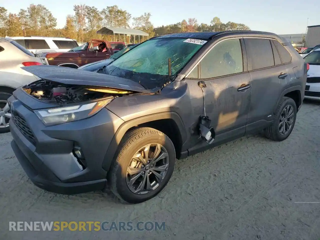 1 Фотография поврежденного автомобиля JTMB6RFV7PD113817 TOYOTA RAV4 2023