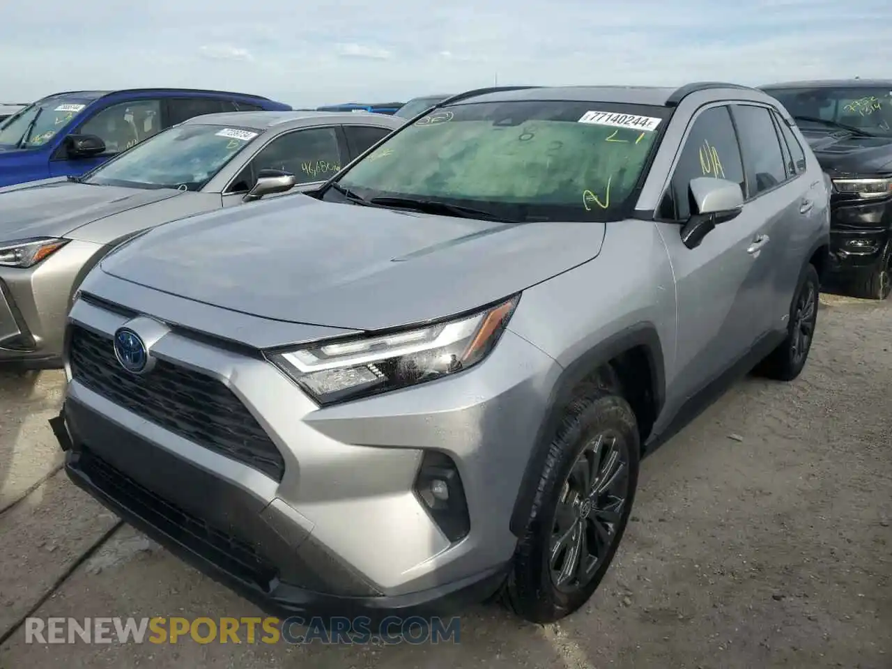 1 Photograph of a damaged car JTMB6RFV8PD099524 TOYOTA RAV4 2023