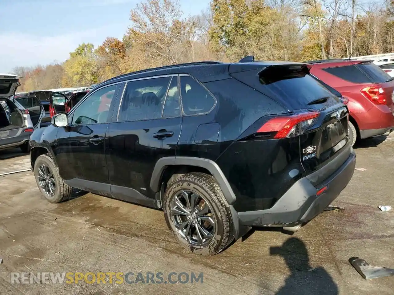 2 Photograph of a damaged car JTMB6RFV9PD103838 TOYOTA RAV4 2023