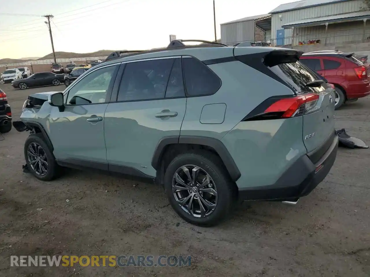 2 Photograph of a damaged car JTMB6RFV9PD116539 TOYOTA RAV4 2023
