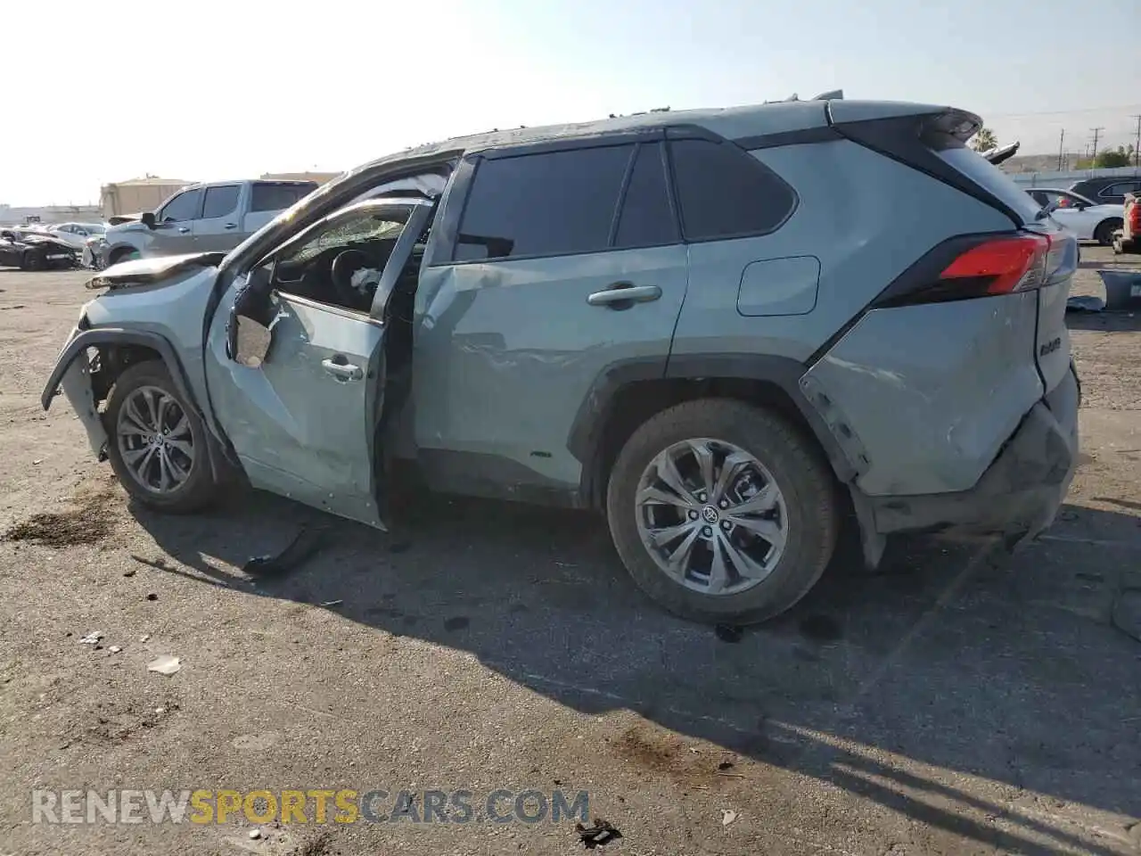 2 Photograph of a damaged car JTMB6RFVXPD542708 TOYOTA RAV4 2023
